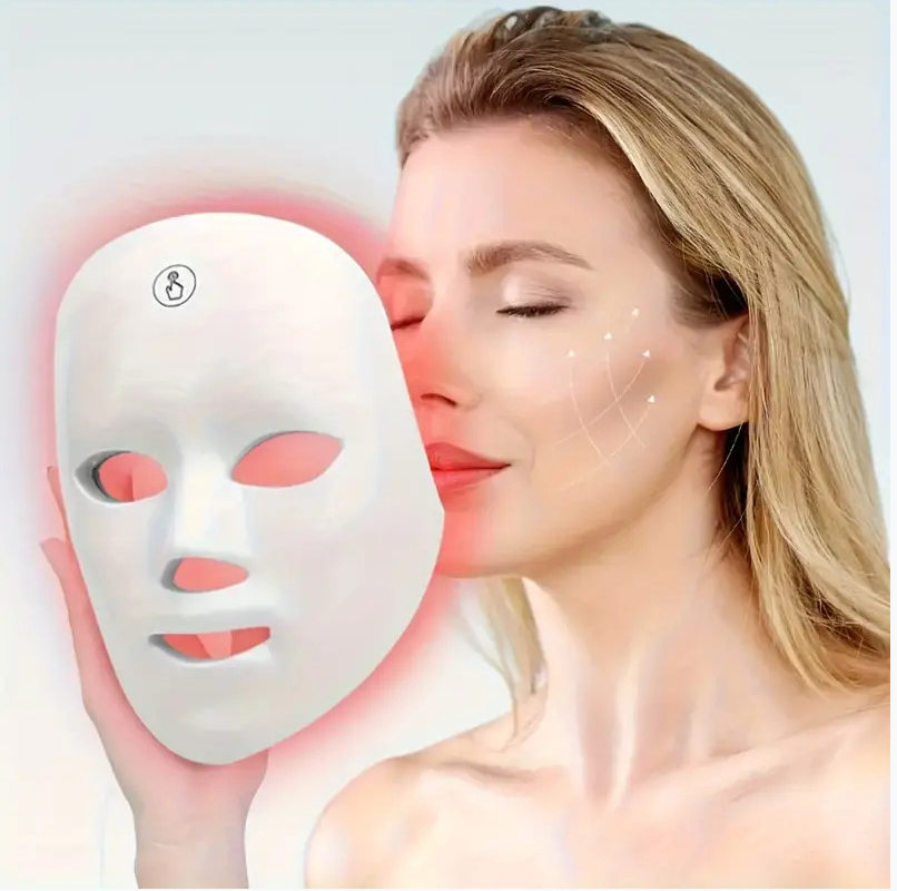 Máscara Facial LED Premium – Rutina de Cuidado Facial desde Casa